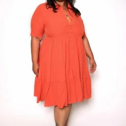 Boutique115 "Relax Your Mind" Tunic Babydoll Dress - Navy Blue Dresses