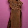 Boutique115 "Can I Get A Beach" Crochet Skirt Set - Mocha